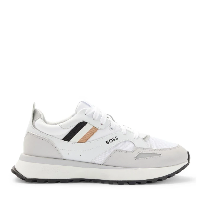 Image of Hugo Jonah Run Trainers White male UK 6
