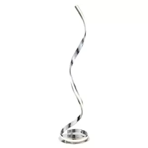 Image of Floor Lamp Light Chrome & White Acrylic 22W LED module Bulb Included