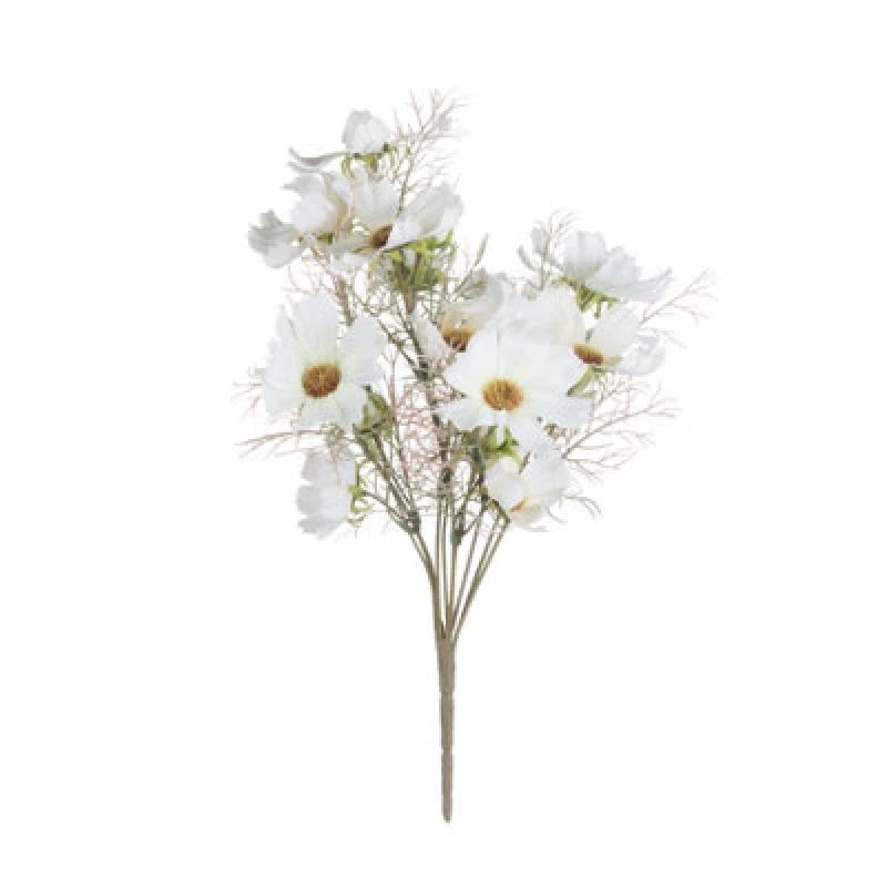 Image of Hill Interiors Artificial Cosmos Single Stem Cream (One Size)