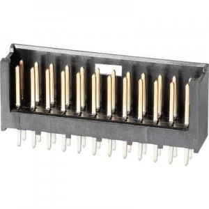 Image of TE Connectivity 280384 1 Pin strip standard AMPMODU MOD II Total number of pins 8 Contact spacing 2.54mm