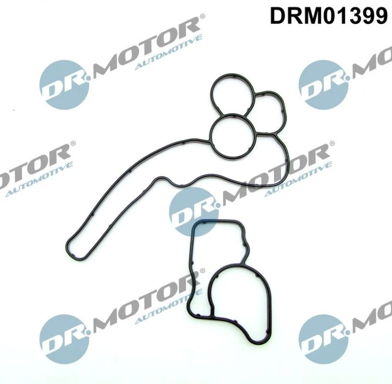 Image of DR.MOTOR AUTOMOTIVE Gasket Set, oil cooler DR.MOTOR AUTOMOTIVE DRM01399