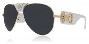 image of Versace VE2150Q Sunglasses Gold 134187 62mm