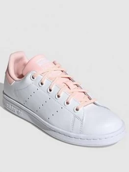 Image of Adidas Originals Stan Smith Junior Trainers - White/Pink