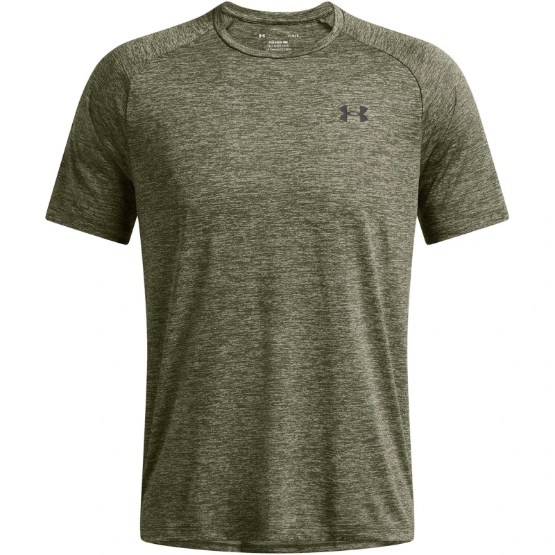 Image of Under Armour Tech 2.0 Short Sleeve T-Shirt Marine OD Green/Black XS