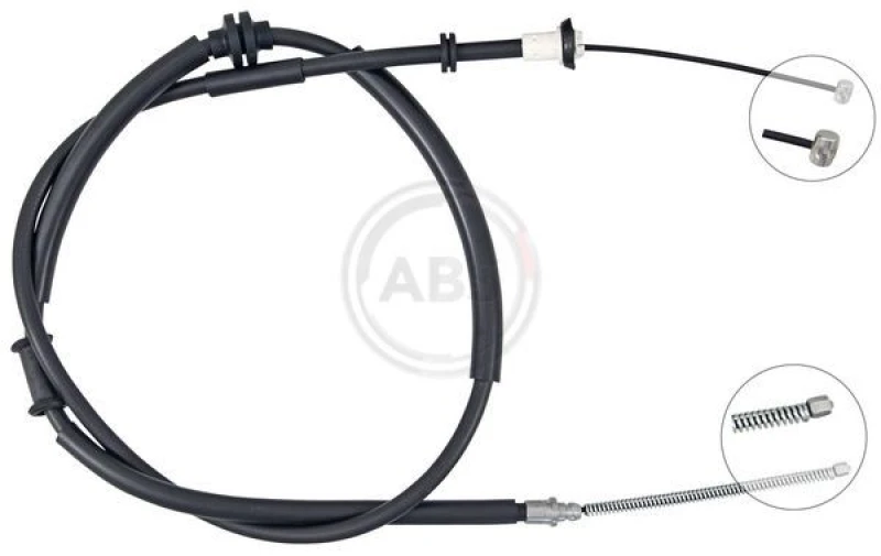 Image of A.B.S. Handbrake cable A.B.S. K19985