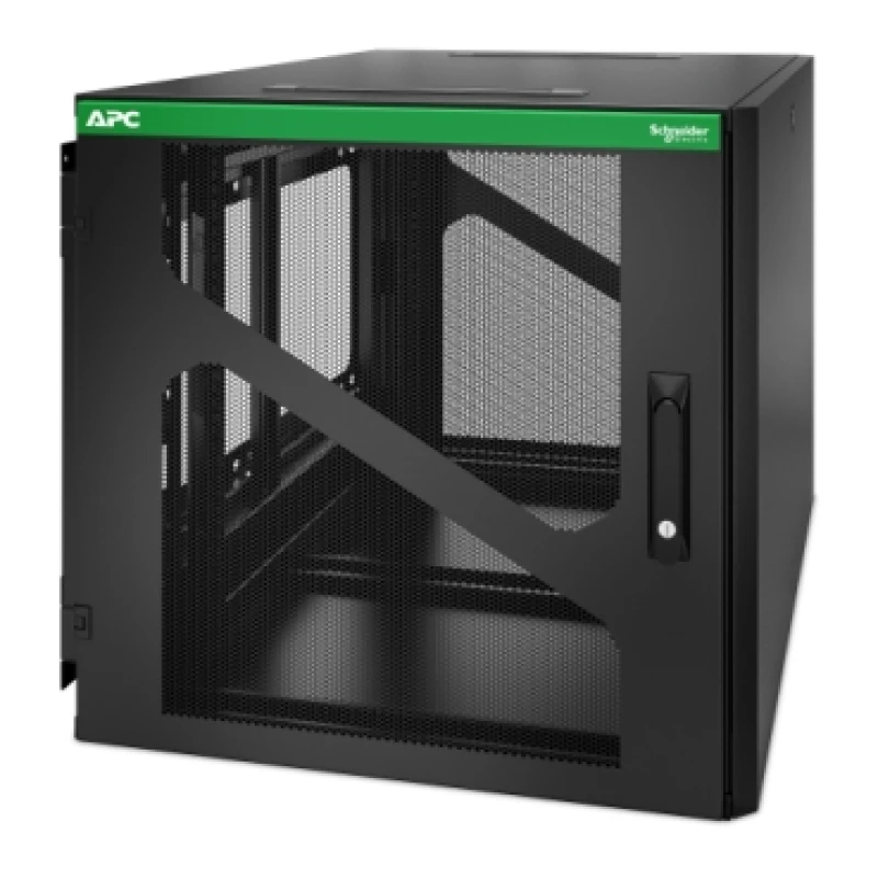 Image of APC NetShelter WX AR112SM - 19" Wall Patch Cabinet. 12U/U. 800MM d