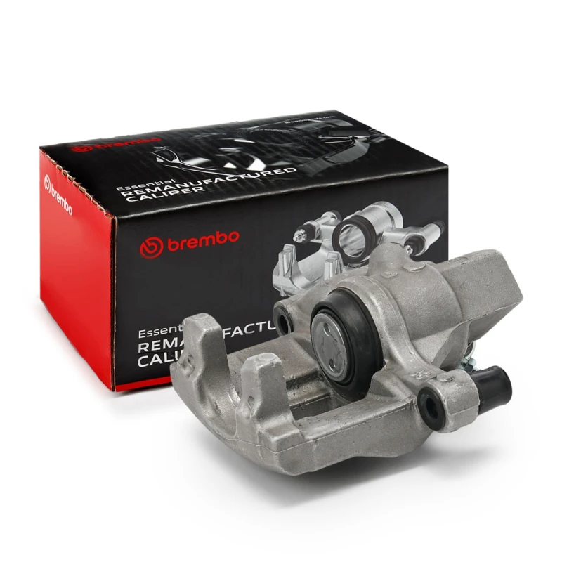 Image of BREMBO F 24 115 Brake caliper ESSENTIAL LINE Rear Axle Right Aluminium Brake Caliper (78)