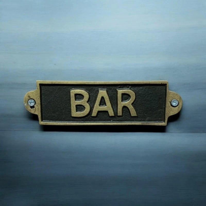 Image of MSL BAR - METAL SIGN