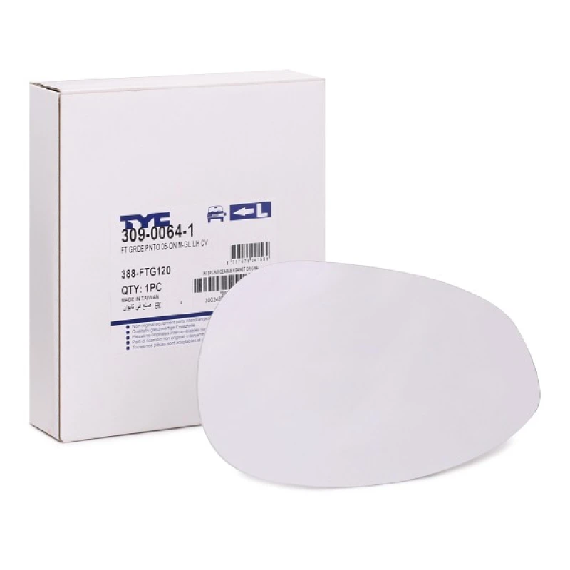 Image of TYC Wing mirror glass TYC 309-0064-1