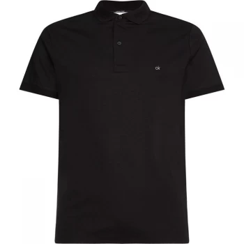 image of Calvin Klein Liquid Touch Slim Polo - Ck Black