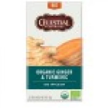 Image of Celest Seas Organic Ginger and turmeric - 20bags