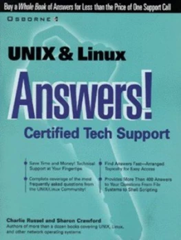 Image of Unix and Linux Answers by Charlie Russel and Sharon Crawford Book