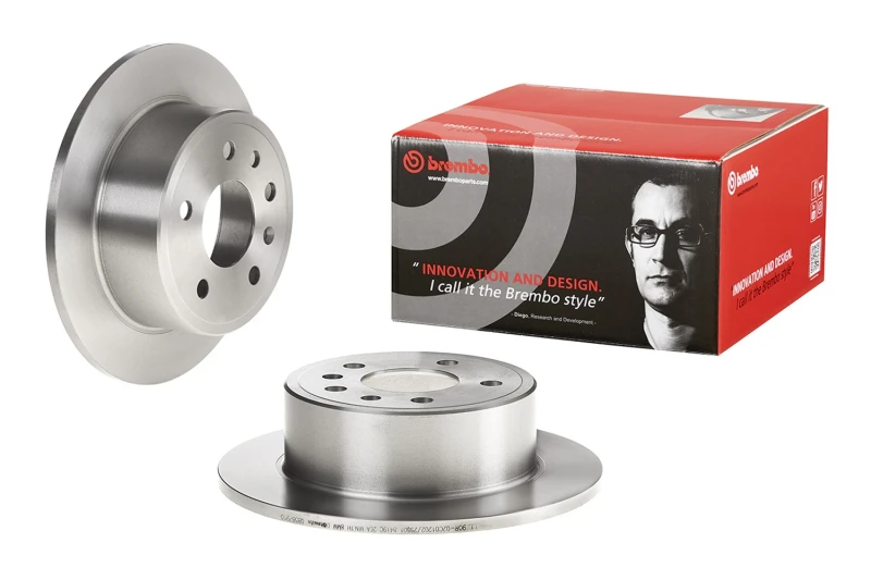 Image of BREMBO Brake disc BREMBO 08.5879.10