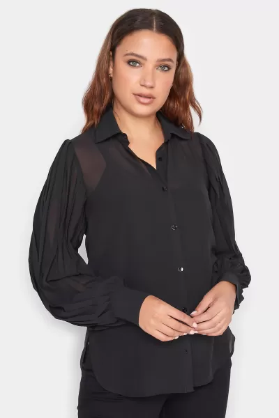 Tall Pleat Sleeve Shirt