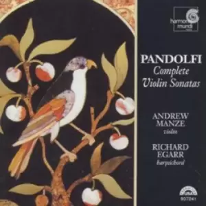 image of Violin Sonatas by Giovanni Antonio Pandolfi CD Album