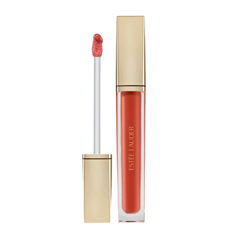 Image of Estee Lauder Glossy Pout Lip Oil 6ml Apricot Nectar