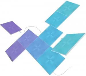 Image of NANOLEAF Canvas Smarter Kit Smart Lights - Pack of 9