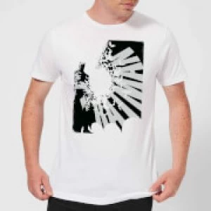 Image of DC Comics Batman Bat Spread T-Shirt - White - 3XL