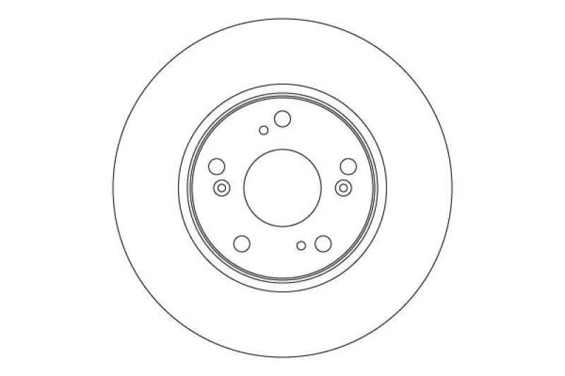 Image of Brake disc TRW DF4610