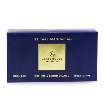 Image of GlasshouseBody Bar - I'll Take Manhattan (Orchids & Blood Orange) 180g/6.3oz