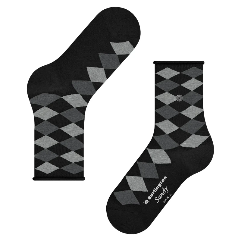 Image of Burlington Womens socks Burlington Sandy Noir Female 36/41