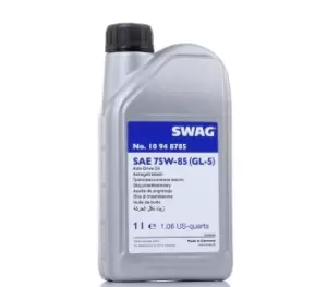 Image of SWAG Axle Gear Oil VW,AUDI,MERCEDES-BENZ 10 94 8785 G052145,G052145A1,G052145S2 G052190A2,G055190A2,83222295532,83222295532S1,0019891703,001989170310
