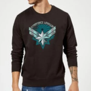 image of Captain Marvel Starforce Warrior Sweatshirt - Black - M