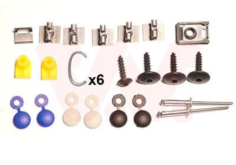 Image of VAN WEZEL Mounting Kit, bumper VAN WEZEL 0937794