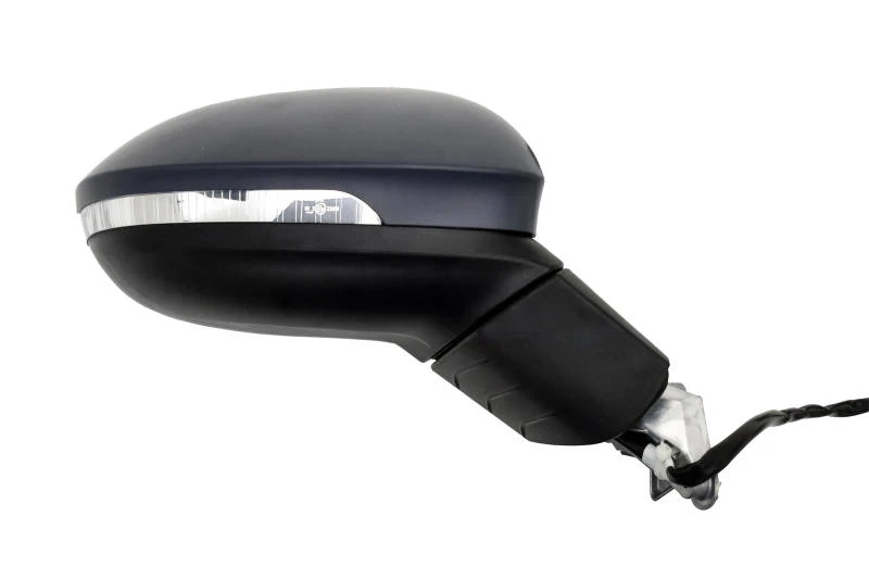Image of PRASCO VG4127323P Wing mirror Premium Right, Electric, with Peripheral Lighting, primed Outside Mirror (50)