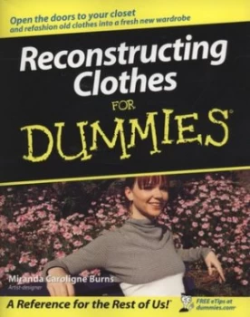 Image of Reconstructing Clothes for Dummies by Miranda Caroligne Burns Book