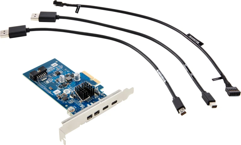 Image of HP Crd Dual TBT4 PCIe x4 LP interface cards/adapter Internal 340L1AA