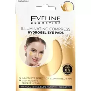 image of Eveline Hydrogel Eye Pads Illuminating Compress