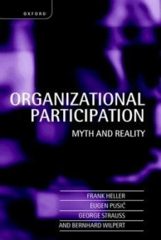 Image of Organizational Participation by Frank Heller Book