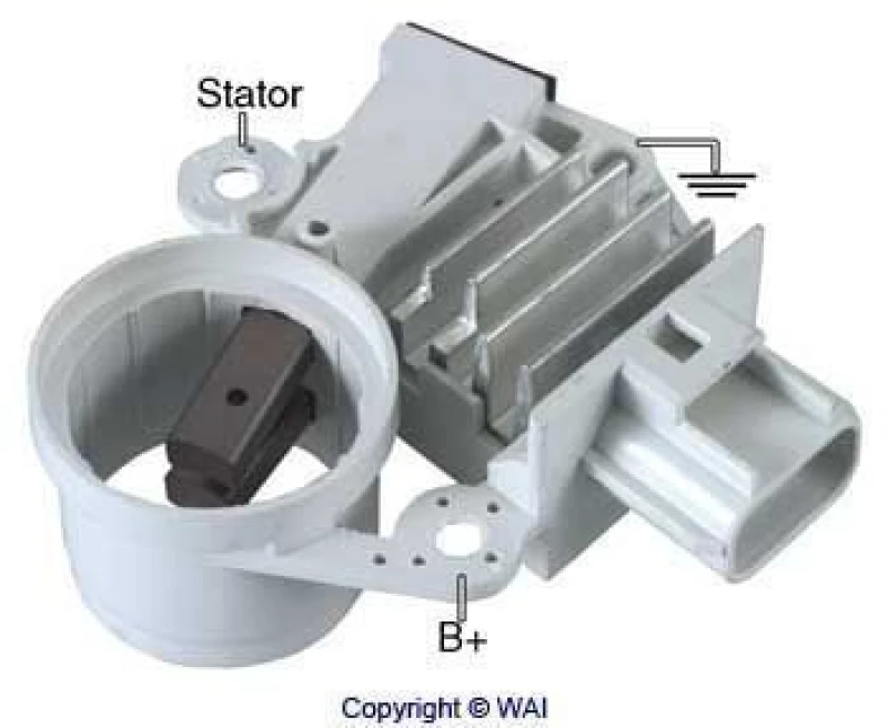 Image of WAI Alternator voltage regulator WAI F603