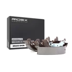 Image of RIDEX Brake Shoes FORD,MAZDA 70B0092 1106633,1106634,1123790 Brake Shoe Set,Brake Lining 1125669,1135083,1145292,1197674,1236882,1417551,2S612200AA