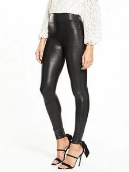 Spanx Faux leather leggings Black