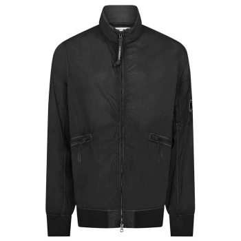 Image of CP COMPANY Chrome Nylon Jacket - Black 999