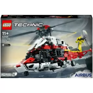 image of LEGO Technic: Airbus H175 Rescue Helicopter Toy Model (42145)