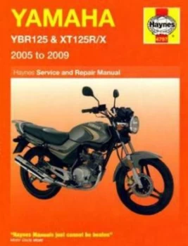 Image of Yamaha Ybr125ed Ybr125 Custom Xt125r and Xt125x Service and Repair Manual by Matthew Coombs Paperback