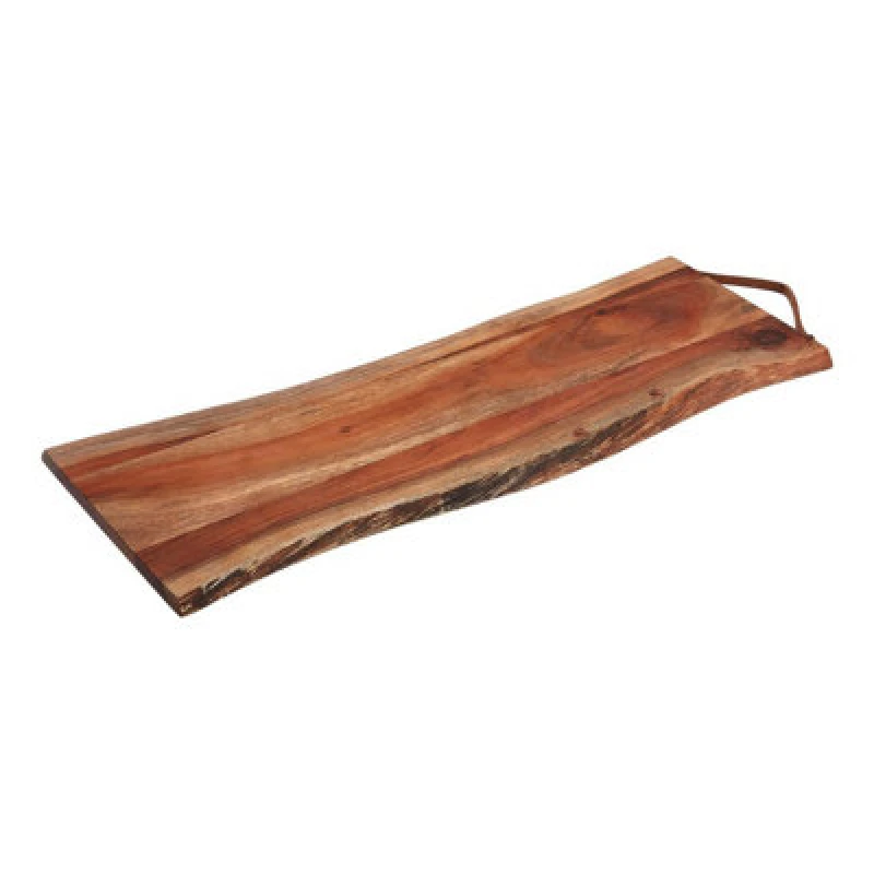 Image of Premier Housewares Socorro Oil Finish Wood Board, Sustainable Acacia Wood Brown