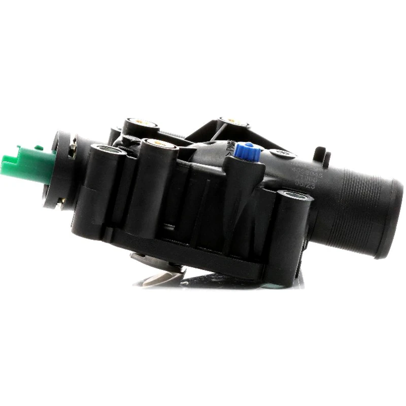 Image of METZGER 4006045 Engine thermostat Opening Temperature: 91°C, with gasket/seal, with housing Plastic Thermostat,coolant (316)