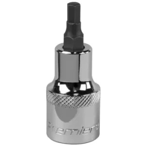 Image of Sealey SBH017 Hex Socket Bit 5mm 1/2"Sq Drive