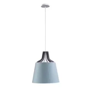 image of Lucio Dome Pendant Ceiling Light Green, 38cm, 1x E27