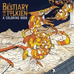 Image of A Bestiary of Tolkien Coloring by Mauro Mazzara Book