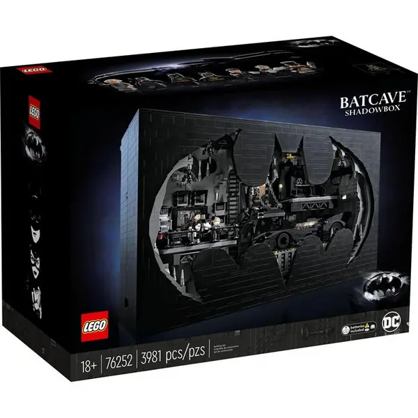 Image of LEGO Lego Batcave Shadow Box - 76252 - Black 1