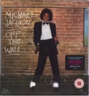 image of Michael Jackson Off The Wall - Bluray 2016 Edition + Chalk - Sealed 2016 UK 2-disc CD/DVD set 88875139112