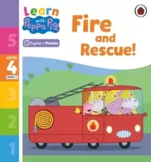 Image of Learn with Peppa Phonics Level 4 Book 9 - Fire and Rescue! (Phonics Reader)