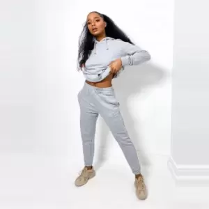 Missguided Petiteco Ord Hoodie and Jogger Set - Grey