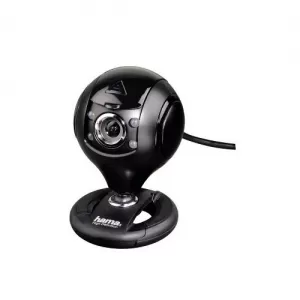 image of Hama 00053950 1.3MP 1280 x 1024pixels USB 2.0 Black webcam