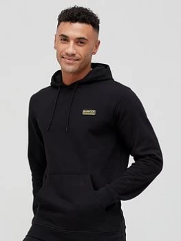 Image of Barbour International International Overhead Hoodie - Black, Size L, Men